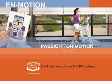 EN-Motion - das optimale PHYSIO-Laufband - Physiotherapie