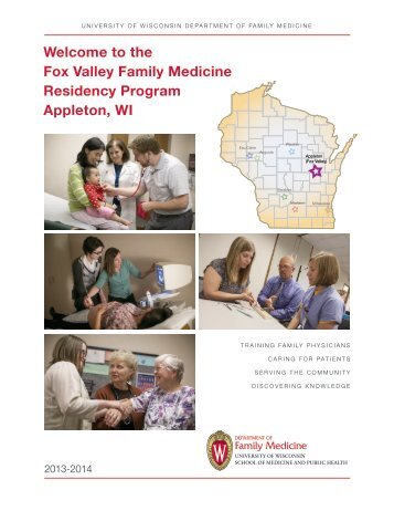 Welcome to the Fox Valley Family Medicine Residency Program ...