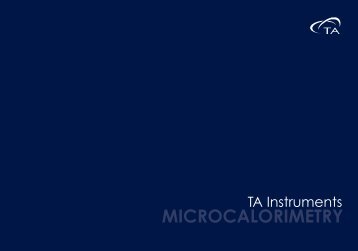 TAM III Brochure - TA Instruments