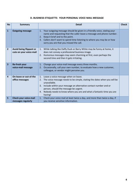 Phone-Call Etiquette Checklist Landlines; Cell-Phones - Plusto.com