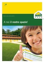 A noi il nostro spazio! - Wolf Haus