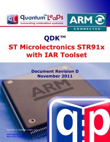 QDK ARM-IAR STR91x - Quantum Leaps