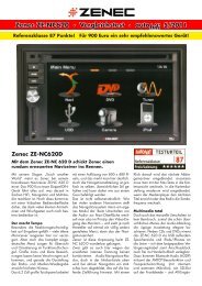 Zenec ZE-NC620 · Vergleichstest · auto