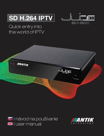 SD H.264 IPTV - Antik Technology