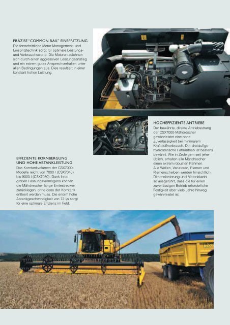 New Holland CSX 7000