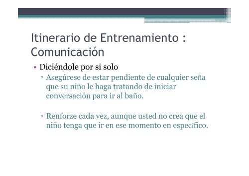 Entrenamiento para ir al baño - Curando el Autismo