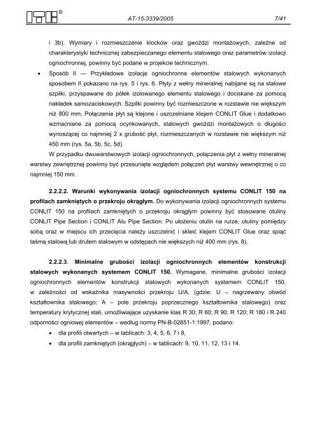 aprobata techniczna itb at-15-3339/2005 - Melle