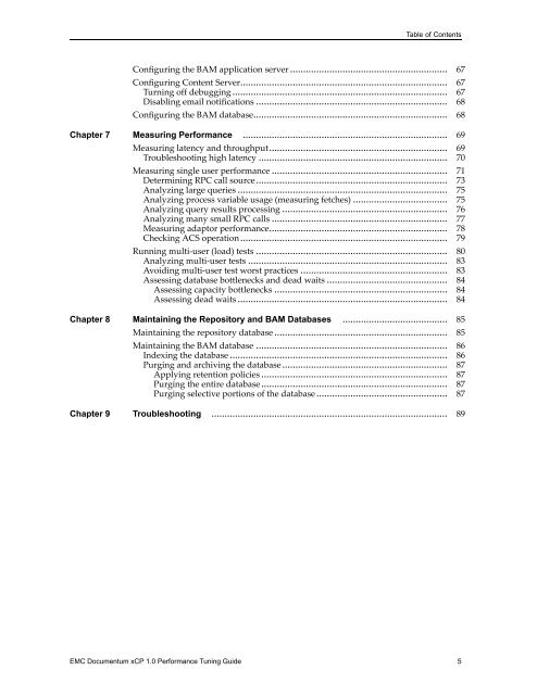 Performance Tuning Guide - EMC Community Network