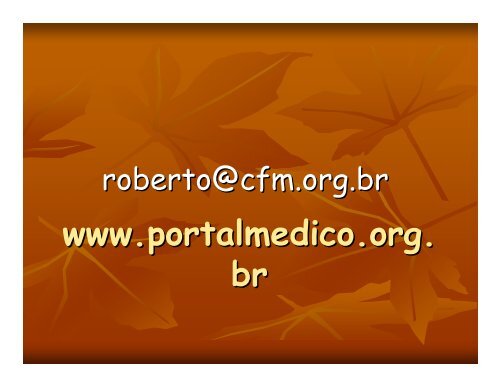 Roberto Luiz D'Avila - CFM - SBIS