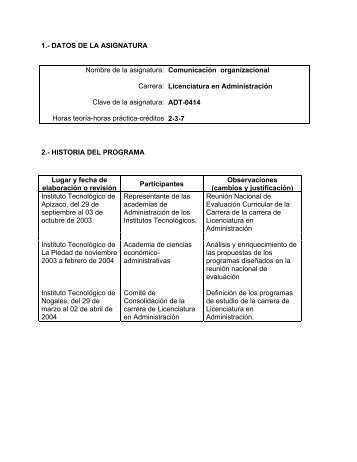 Comunicacion Organizacional_LAE.pdf - Manual Normativo ...