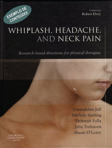 WHIPLASH, HEADACH E. AND NECK PAIN - Terapia Manual