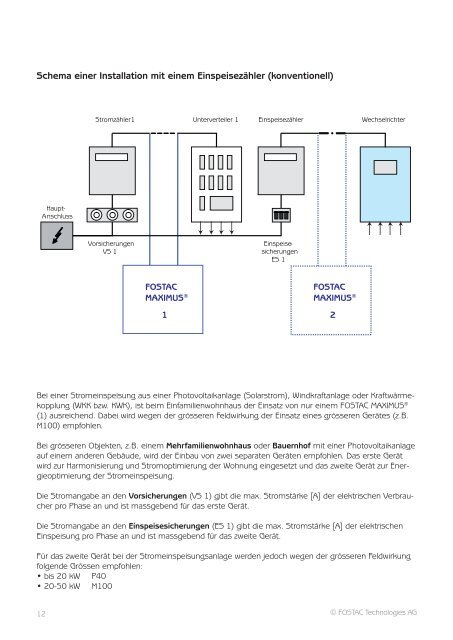 FOSTAC MAXIMUS® Technik & Installation ... - electroncentrum