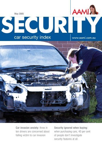 AAMI Car Security Index 2005