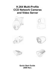 CCD IP Camera & Video Server QIG V5