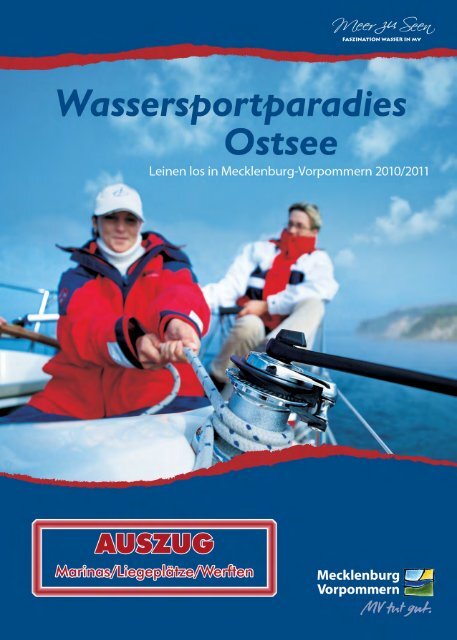 Marinas Liegeplätze Werften - Mecklenburg-Vorpommern maritim