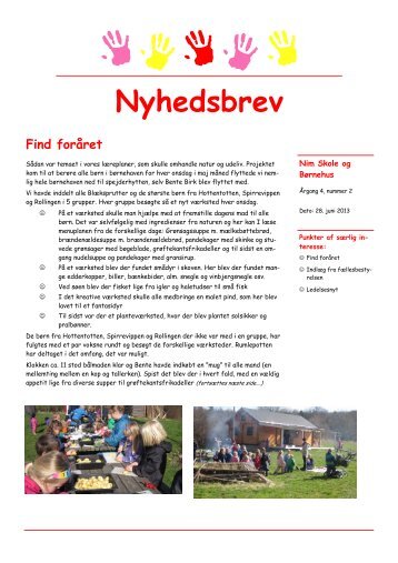 Nyhedsbrev - Nim Skole