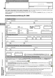 2009 - Formulare - Bundesministerium fÃ¼r Finanzen