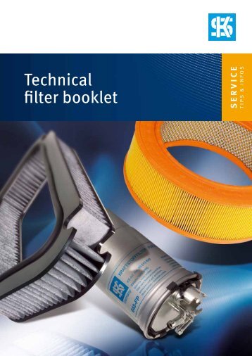 Technical filter booklet - Part Info