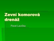 ZevnÃ­ komorovÃ¡ drenÃ¡Å¾ - AKUTNE.CZ