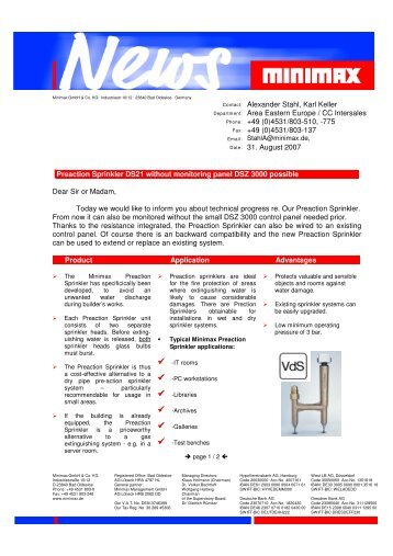 Newsletter 02/07 PDF - Minimax Viking SupplyNet