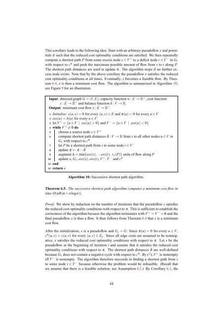 Lecture Notes Discrete Optimization - Applied Mathematics