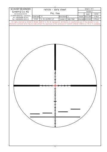 Schmidt & Bender P4F Standard Reticle ... - The Scopesmith