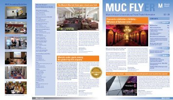 MUCFlyer 03/09 (pdf) - Flughafen München