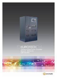 Eurotech English Brochure - Tuncmatik
