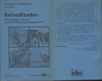 Ediciones del IDES NÂº 3, Relocalizados.