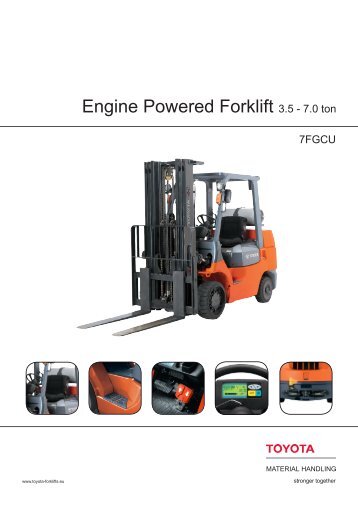 Engine Powered Forklift 3.5 - Toyota Material Handling Europe ...