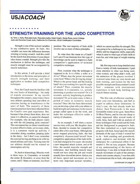 Fall 1998 - Judo Information Site