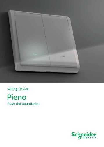 Download the Pieno brochure - Schneider Electric