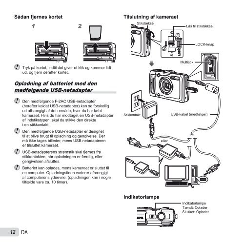 Betjeningsvejledning TG-1 - Olympus