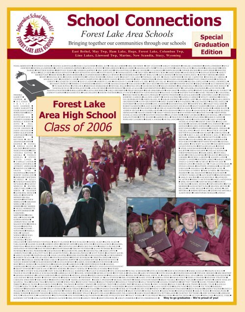 School Connections Forest Lake Area Schools
