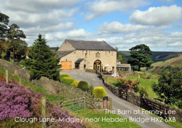 The Barn at Ferney Lee Clough Lane, Midgley near ... - Ryburne & Co