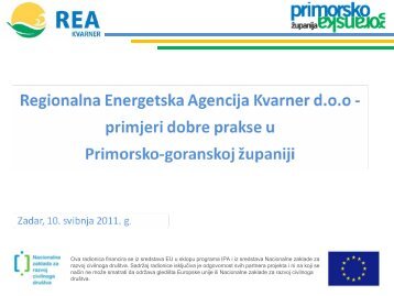 REA Kvarner - MojaEnergija