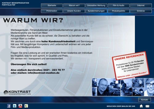 Interaktives PDF downloaden - KONTRAST Medienproduktion