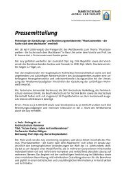 Pressemitteilung zur Jurysitzung (PDF, 64,3 KB) - Architektur TU Berlin