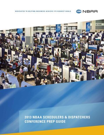 NBAA Schedulers & Dispatchers Conference Prep Guide