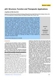 p53: Structure, Function and Therapeutic Applications