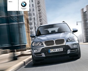 BMW X5 Alla modeller och tekniska data (PDF, 4,6 MB).