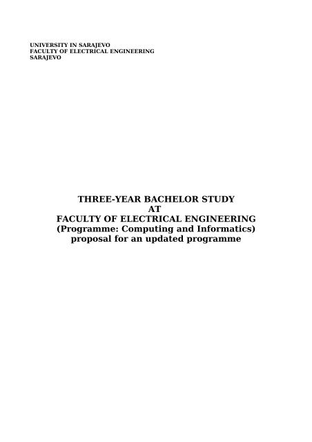 New Programme Computing And Informatics