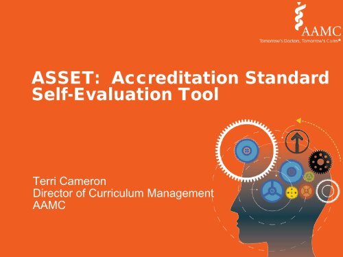 Accreditation Standards Self-Evaluation Tool - AAMC's member profile