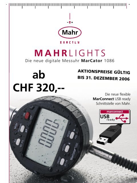 Digital Präzisions Messuhr 0,001mm mit ABS