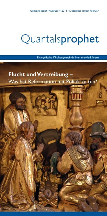 Der aktuelle Gemeindebrief - Evangelische Kirchengemeinde ...