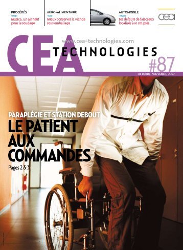 LE PATIENT AUX COMMANDES - CEA Saclay
