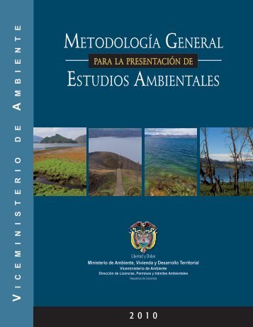 Metodología General para la Presentación de Estudios Ambientales