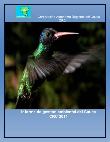 Informe de gestión ambiental del Cauca CRC 2011 - Corporación ...