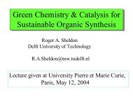 Green Chemistry & Catalysis for Sustainable Organic ... - Newreka