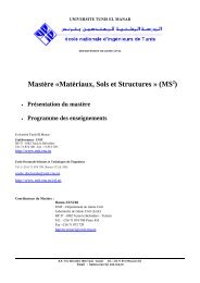MastÃ¨re Â«MatÃ©riaux, Sols et Structures - Ecole Doctorale Sciences ...